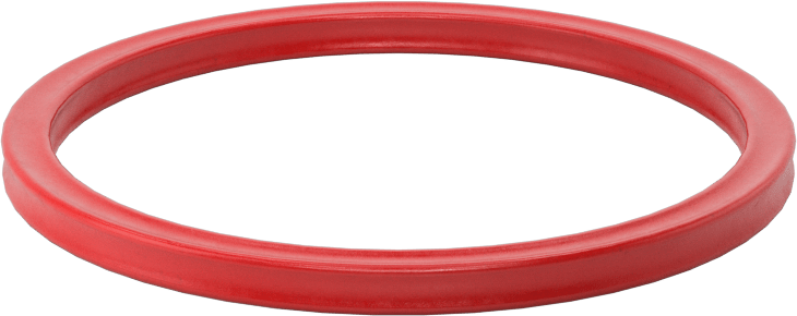 X-Profil Yüksek Sıcaklık Silikon O-Ring, 1/8 Kesirli Genişlik, Dash No. 226
