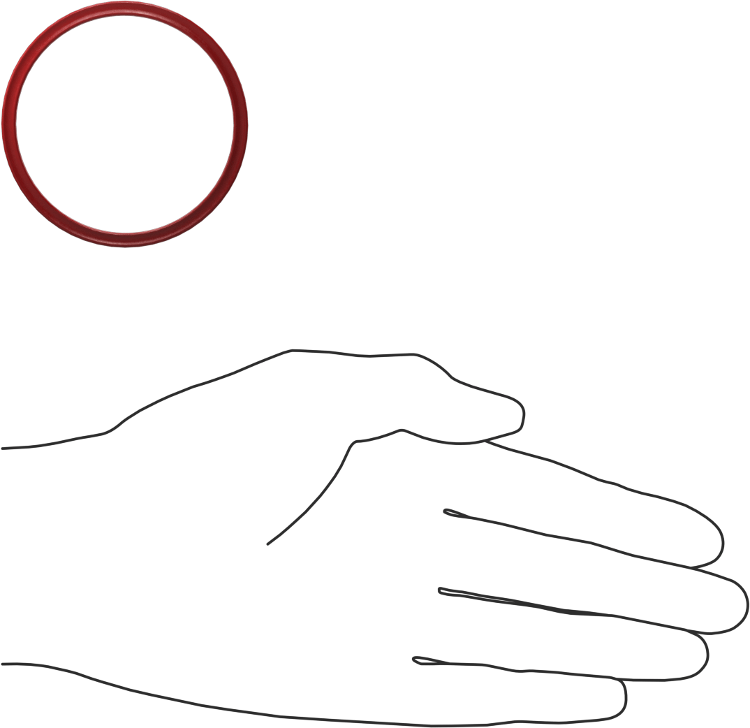 X-Profil Yüksek Sıcaklık Silikon O-Ring, 1/8 Kesirli Genişlik, Dash Numarası 227