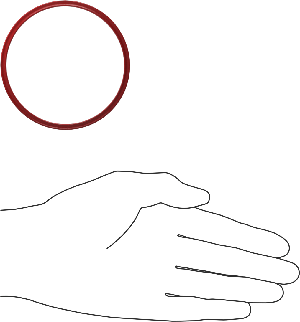 X-Profil Yüksek Sıcaklık Silikon O-Ring, 1/8 Kesirli Genişlik, Dash Numarası 233