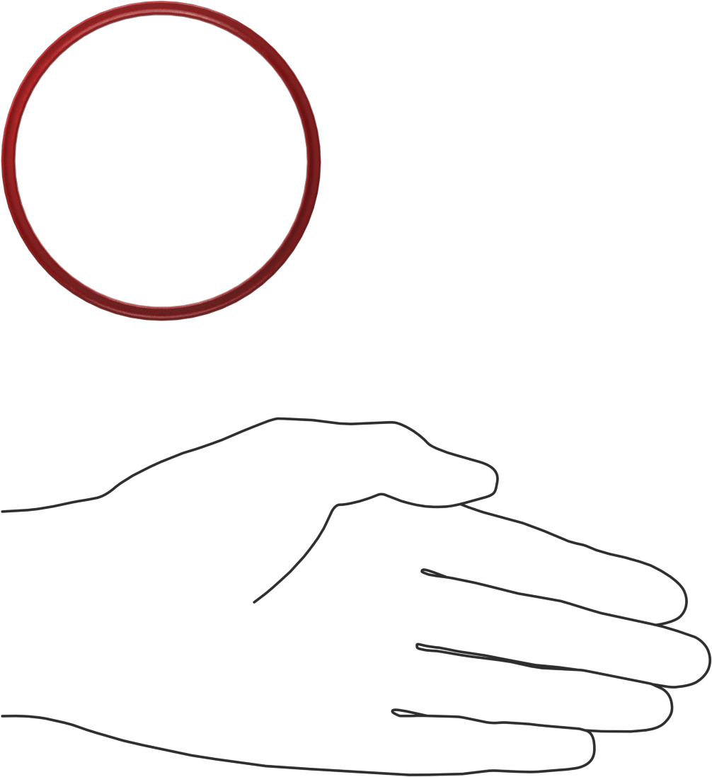 X-Profil Yüksek Sıcaklık Silikon O-Ring, 1/8 Kesirli Genişlik, Dash Numarası 234