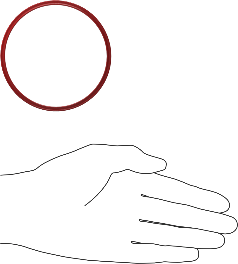X-Profil Yüksek Sıcaklık Silikon O-Ring, 1/8 Kesirli Genişlik, Dash Numarası 235