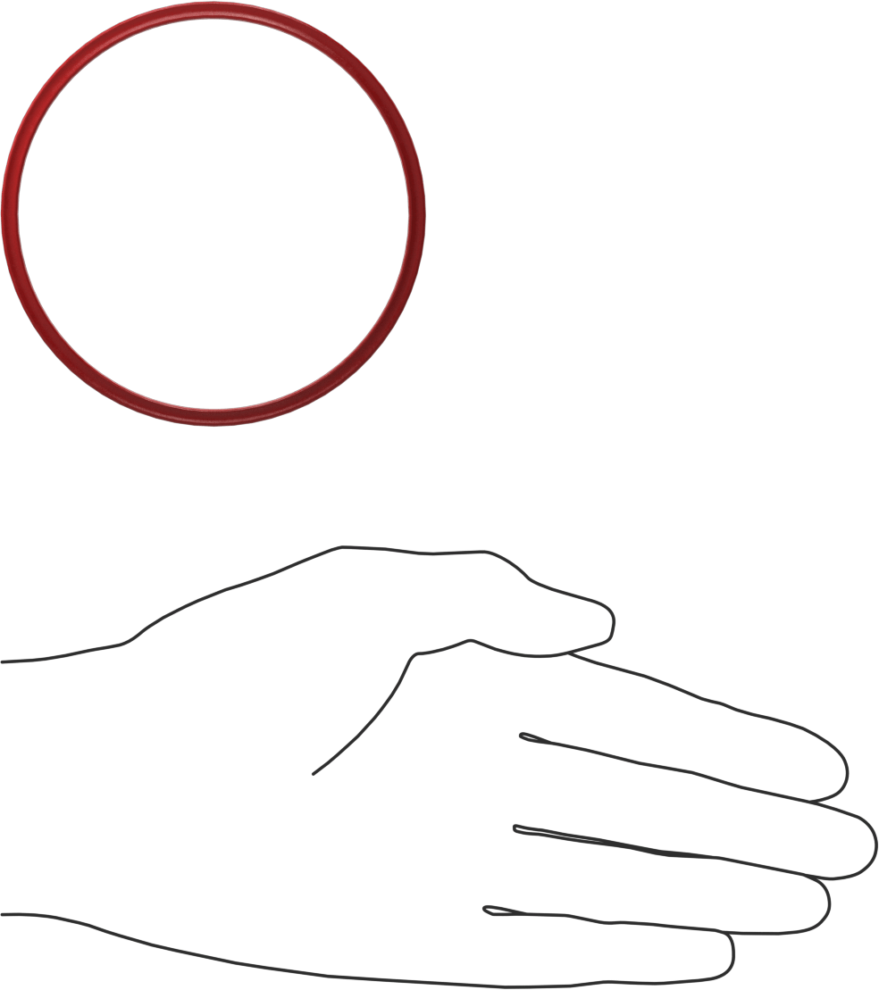 X-Profil Yüksek Sıcaklık Silikon O-Ring, 1/8 Kesirli Genişlik, Dash No. 236