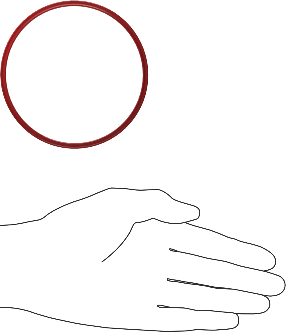 X-Profil Yüksek Sıcaklık Silikon O-Ring, 1/8 Kesirli Genişlik, Dash Numara 238