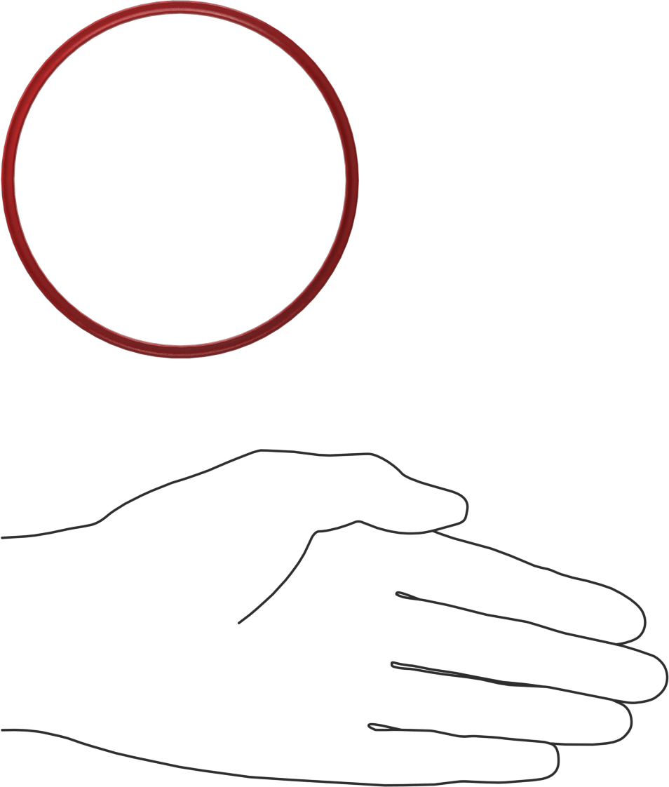 X-Profil Yüksek Sıcaklık Silikon O-Ring, 1/8 Kesirli Genişlik, Dash Numarası 239