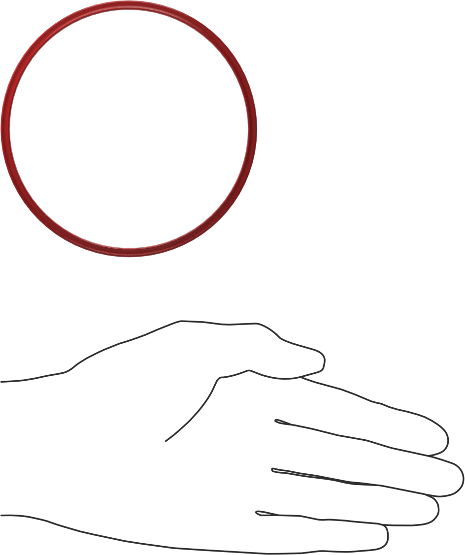 X-Profil Yüksek Sıcaklık Silikon O-Ring, 1/8 Kesirli Genişlik, Dash No. 240