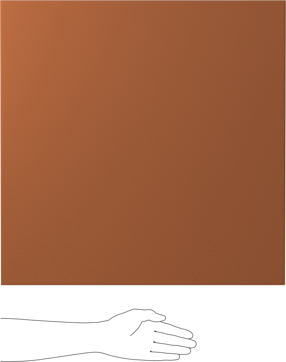 Elektrik Yalıtımlı Garolite XX Levha, Kahverengi, 24" x 24" x 1/4"