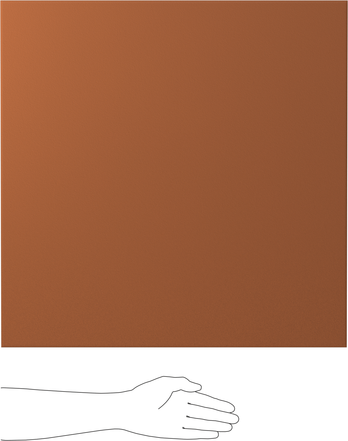 Elektrik Yalıtımlı Garolite XX Levha, Kahverengi, 24" x 24" x 3/8"