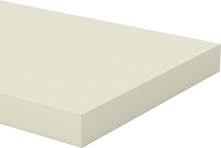 Conta Malzemesi, Yüksek Basınçlı Doğal Kauçuk, 2" x 36", 1/4" Kalınlık