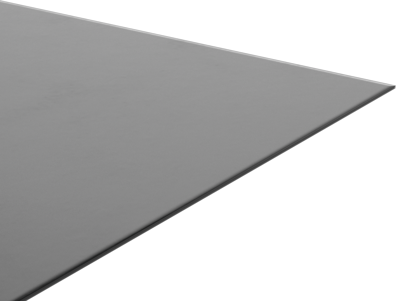 Conta Malzemesi, Suya ve Buhara Dayanıklı EPDM Levha, 36 inç Genişlik x 36 inç Uzunluk, 1/8" Kalınlık