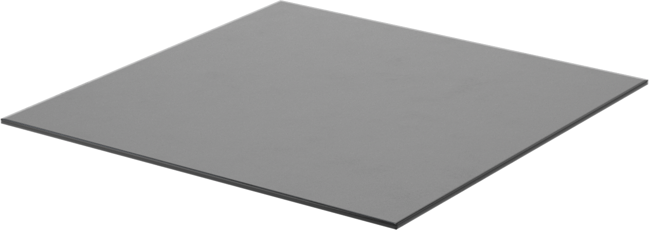 Conta Malzemesi, Yağa Dayanıklı Sıkıştırılabilir Buna-N, 12 inç x 12 inç Levha, 1/8" Kalınlık