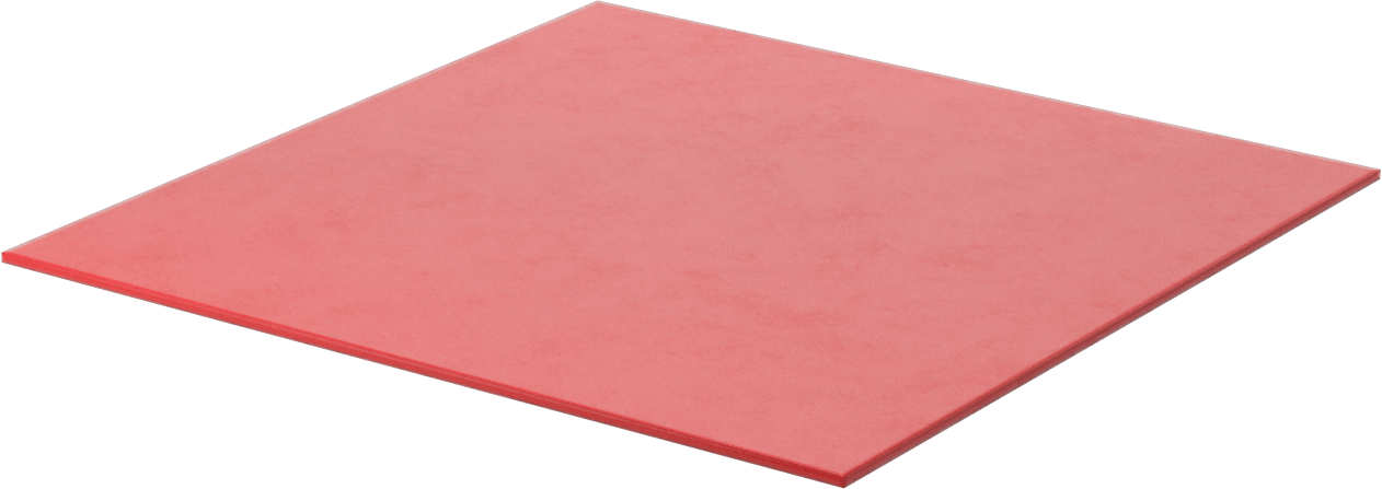 Conta Malzemesi, Yüksek Sıcaklık Silikon Levha, 12“ Genişlik x 12” Uzunluk x 1/8" Kalınlık