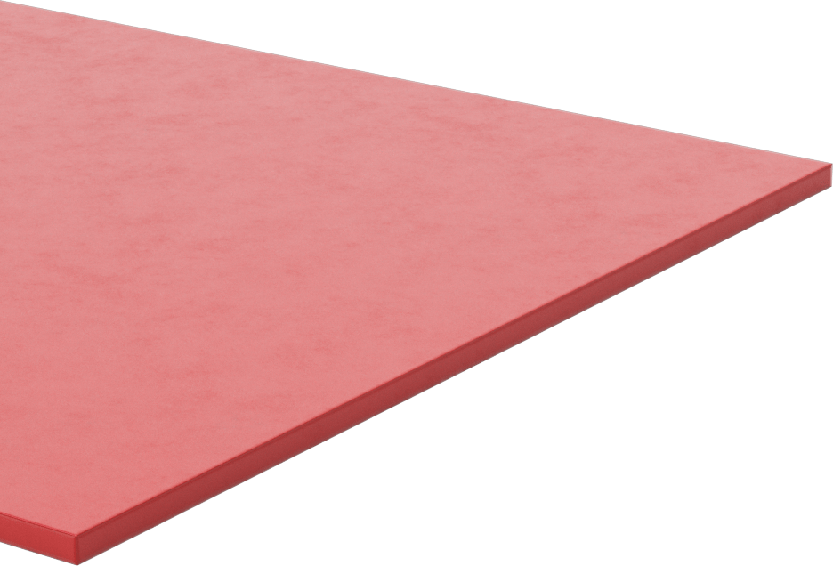 Conta Malzemesi, Yüksek Sıcaklık Silikon Levha, 6“ Genişlik x 36” Uzunluk x 1/8" Kalınlık