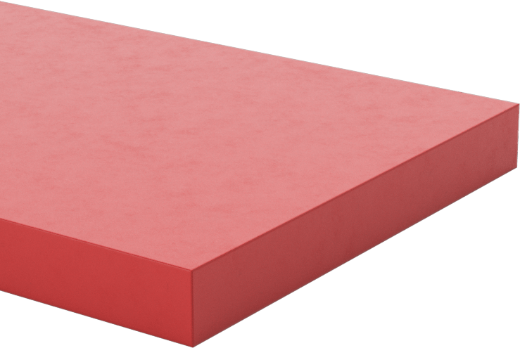 Conta Malzemesi, Yüksek Sıcaklık Silikon Levha, 2“ Genişlik x 36” Uzunluk x 1/4" Kalınlık