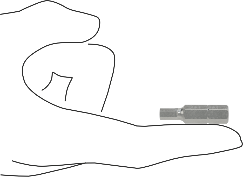3/16" Altıgen Uç, 5/16" Altıgen Şaft