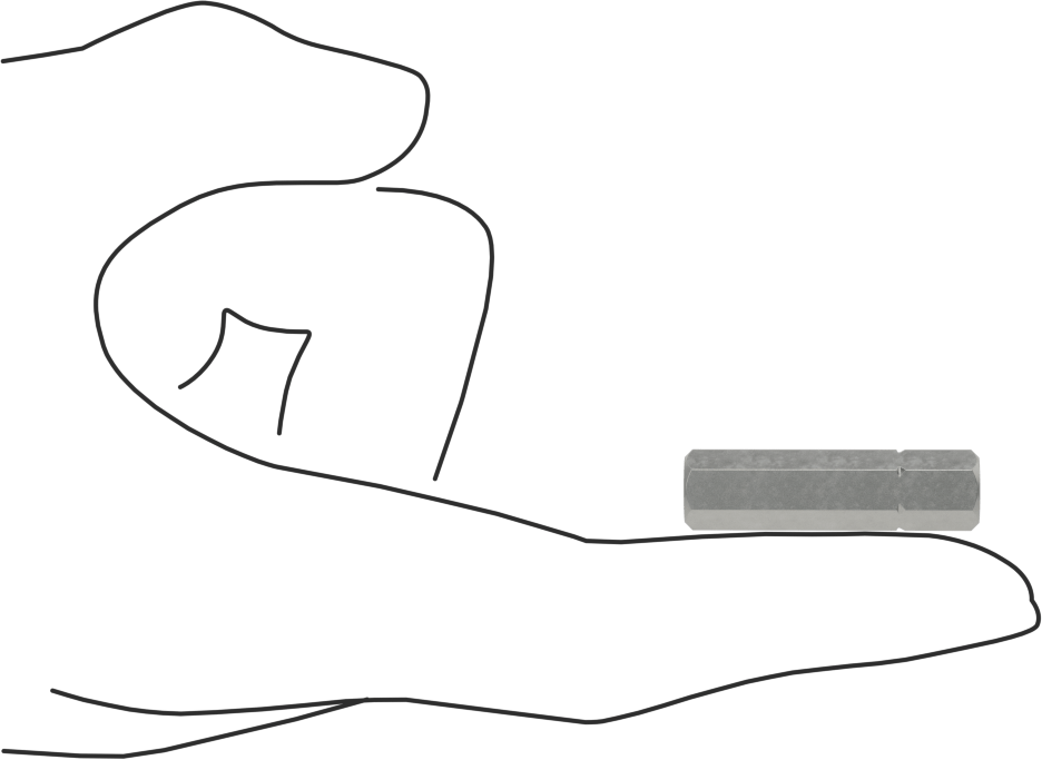5/16" Altıgen Uç, 5/16" Altıgen Şaft
