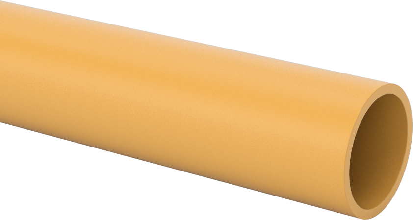 Elektrik Yalıtımlı Garolite XX Tüp, Elektrik Yalıtımı, 7/8" OD, 3/4" ID, 40" Uzunluk