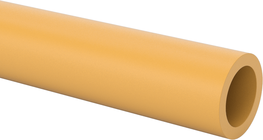 Elektrik Yalıtımlı Garolite XX Tüp, Elektrik Yalıtımı, 7/8" OD, 5/8" ID, 40" Uzunluk