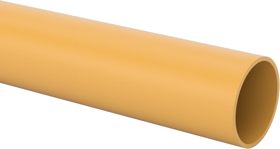 Elektrik Yalıtımlı Garolite XX Tüp, Elektrik Yalıtımı, 1-3/8" OD, 1-1/4" ID, 40" Uzunluk