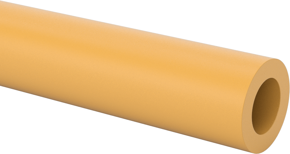 Elektrik Yalıtımlı Garolite XX Tüp, Elektrik Yalıtımı, 1-1/4" OD, 3/4" ID, 40" Uzunluk
