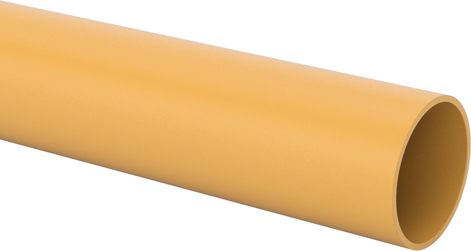 Elektrik Yalıtımlı Garolite XX Tüp, Elektrik Yalıtımı, 1-1/2" OD, 1-3/8" ID, 40" Uzunluk