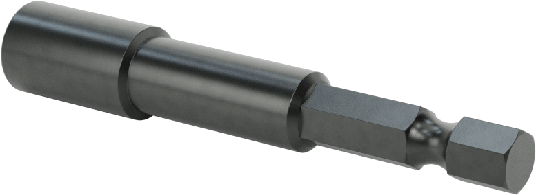 Somun Sökme Ucu, Bağlantı Elemanı Tutucu, 1/4" Altıgen Boyutu, 7 mm Boyut, 2-5/8" Uzunluk