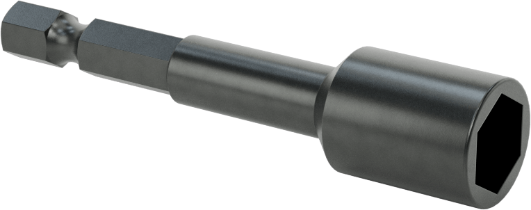10 mm Somun Sökücü Ucu, Elektrikli Aletler için Altıgen Şaft