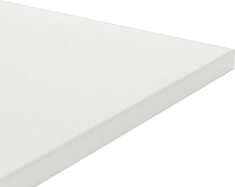 Kimyasal ve Darbeye Dayanıklı FEP Levha, 6" x 6" x 1/4"