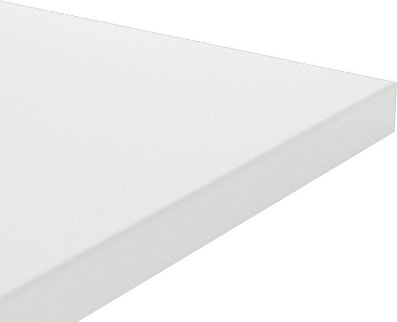 Kimyasal ve Darbeye Dayanıklı FEP Levha, 6" x 6" x 3/8"
