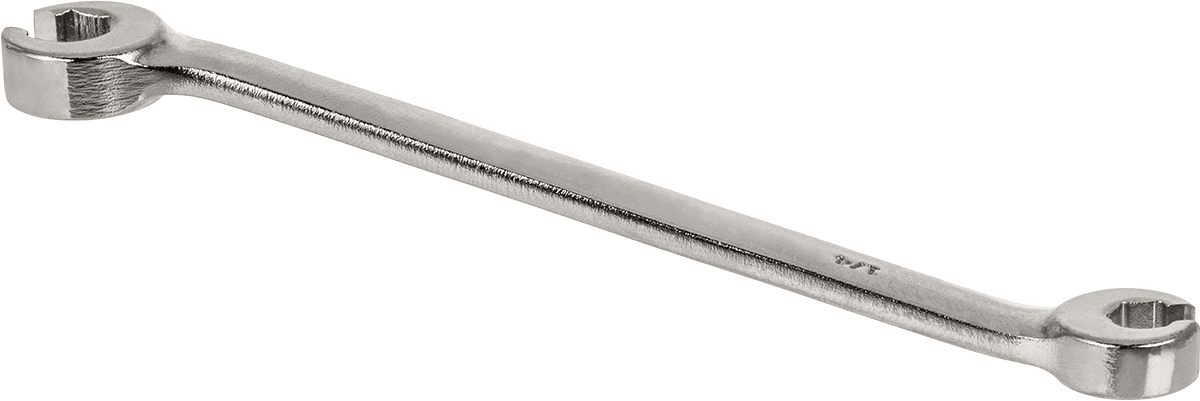 Secure-Grip Açık Uçlu Anahtar, Altıgen Açıklıklı, 1/4“ x 5/16” Boyut, 4-7/8" Toplam Uzunluk