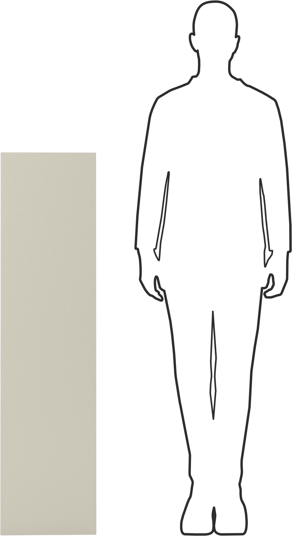 Aşınmaya Dayanıklı Naylon Levha, Krem, 12" x 48" x 3/64"