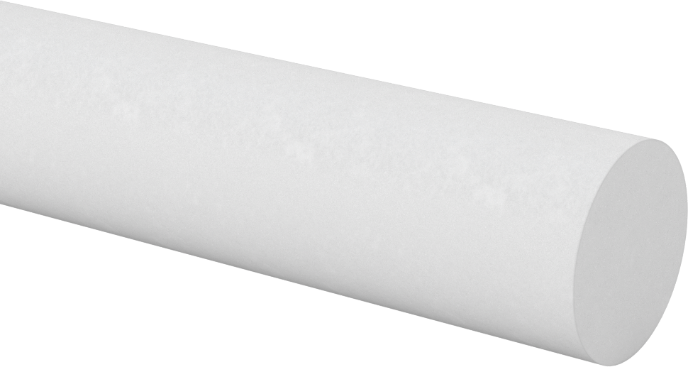 Yapısal FRP Fiberglas Çubuk, 2 Ayak Uzunluk, 1-1/2" Çap