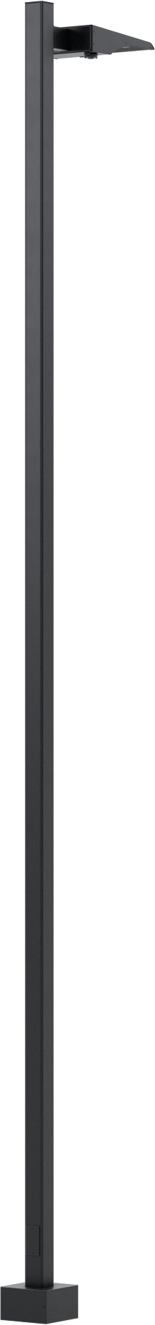 Direkli Kolay Takılan Direk Üstü Projektör, 1 Başlık, 20' Yükseklik x 30-1/2" Toplam Uzunluk, 25800 Lumens