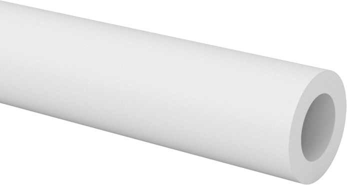 Kimyasallara Dayanıklı Kaygan PTFE Tüp, 5/16" OD x 3/16" ID