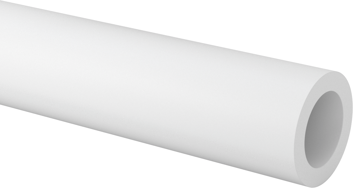 Kimyasallara Dayanıklı Kaygan PTFE Tüp, 3" OD x 2" ID