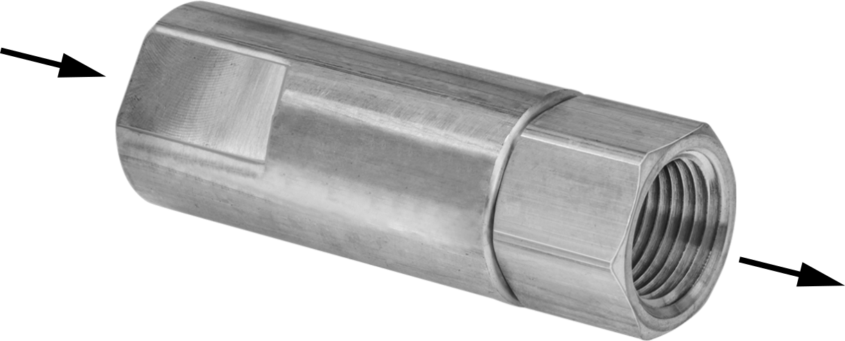 Female Inlet × Female Outlet