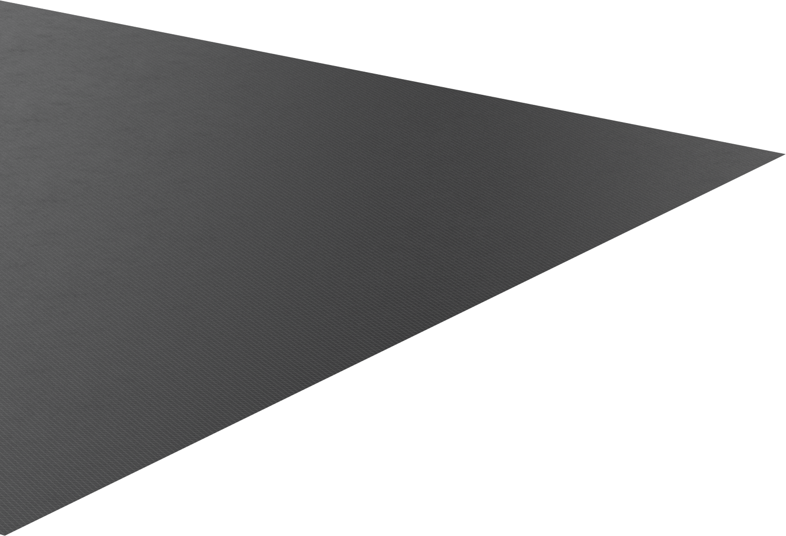 Güçlendirilmiş Esnek LDPE Film, Opak Siyah, 6 Feet x 100 Feet x 0.006"