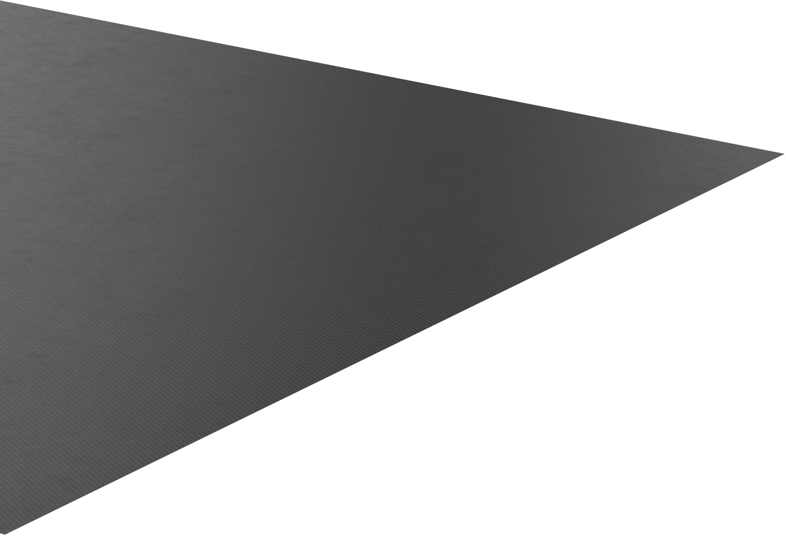 Güçlendirilmiş Esnek LDPE Film, Opak Siyah, 6 Feet x 25 Feet x 0.006"