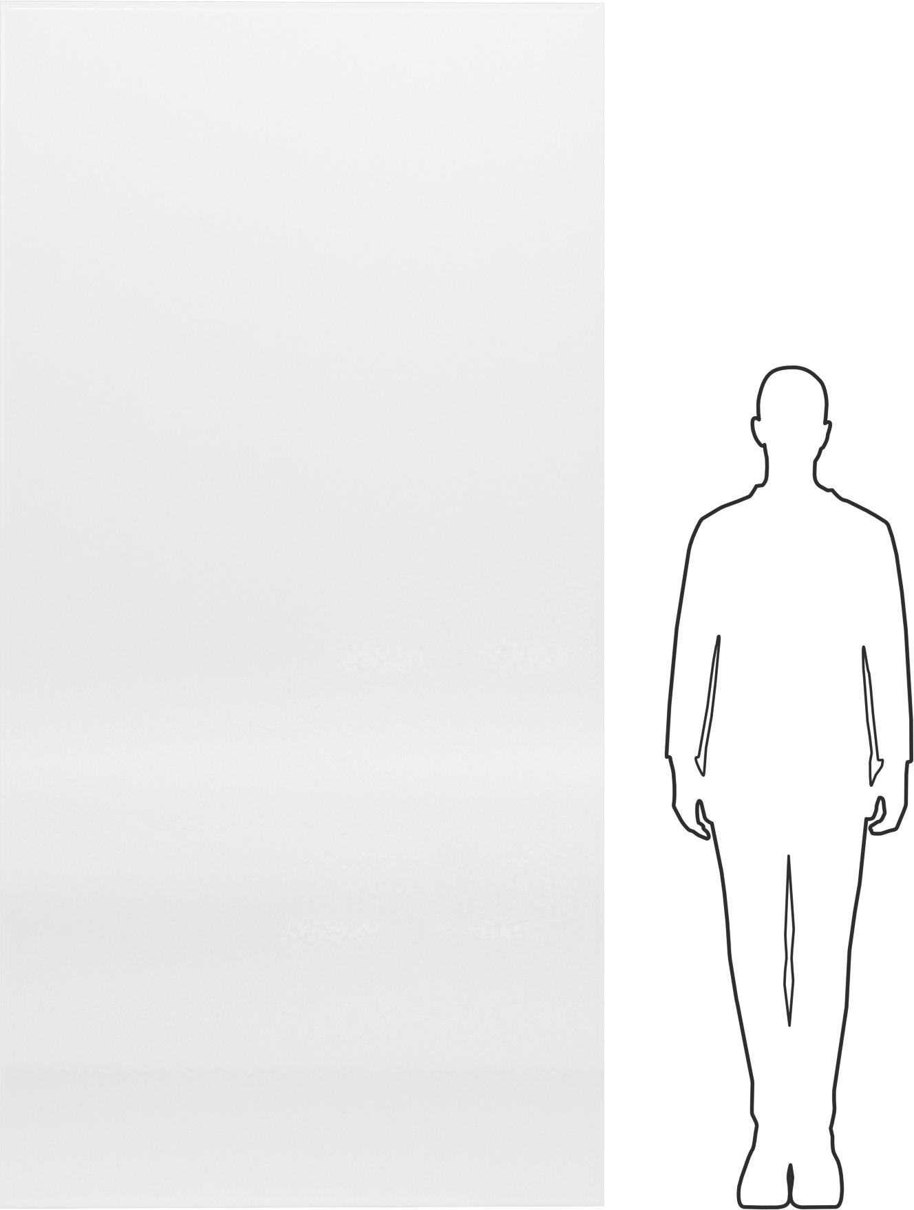 Şeffaf Çizilmeye ve UV Işınlarına Dayanıklı Döküm Akrilik Levha, 48" x 96" x 7/32"