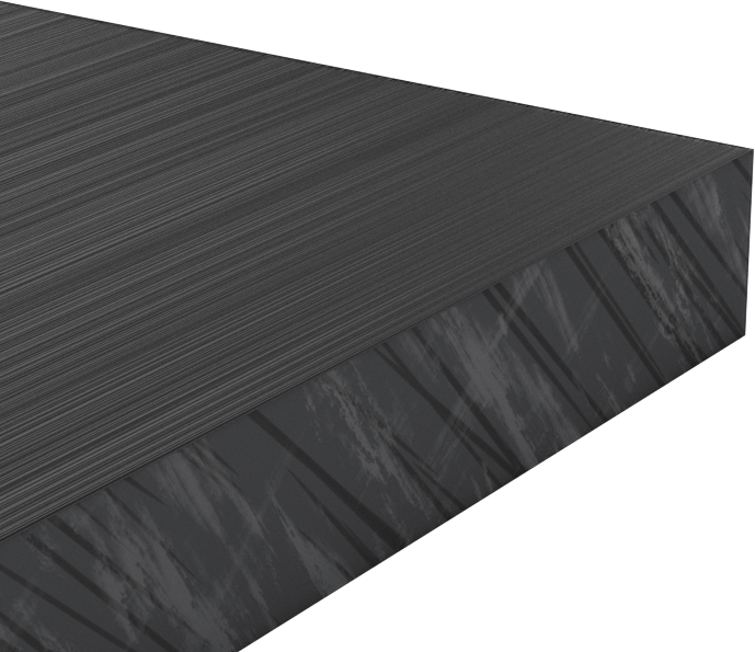 Darbeye Dayanıklı Polikarbonat Levha, 3" x 3" x 3/8"