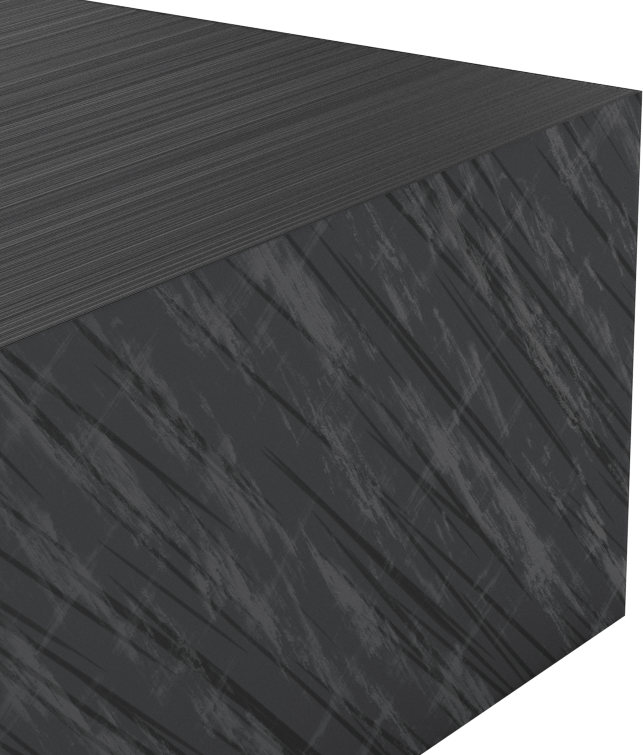 Darbeye Dayanıklı Polikarbonat Levha, 3" x 3" x 1-1/2"