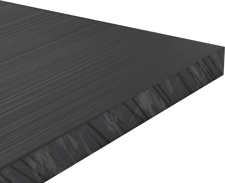 Darbeye Dayanıklı Polikarbonat Levha, 6" x 6" x 3/8"