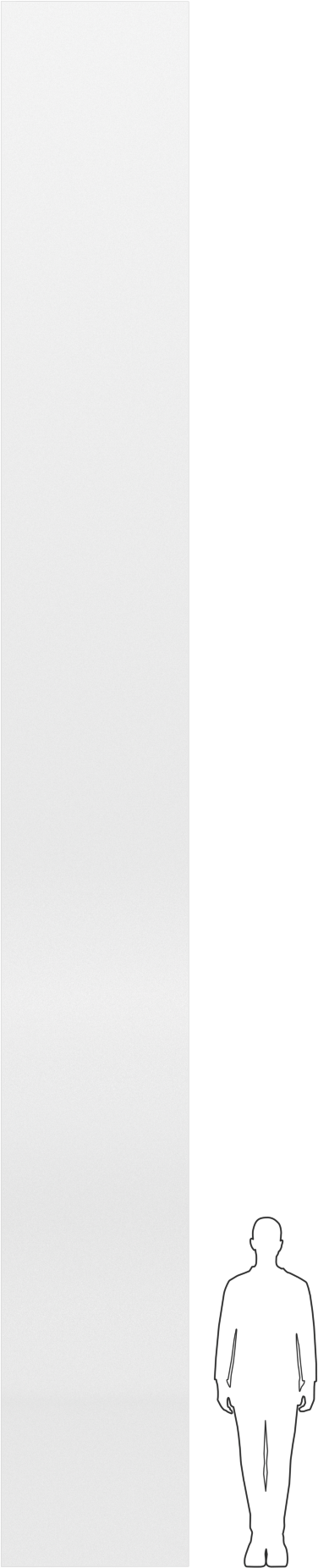Şeffaf Kimyasal Dayanıklı PVC Film, 0,004 inç Kalınlık x 36 inç Genişlik x 25 Fit Uzunluk