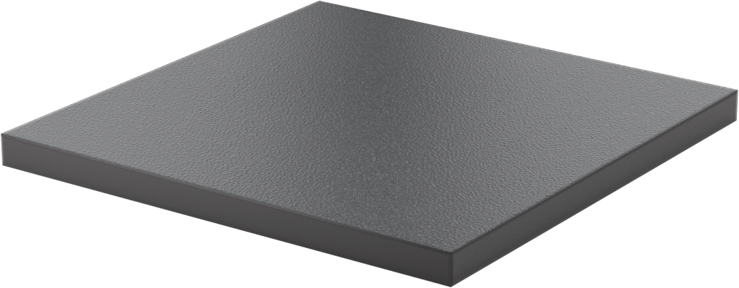 Yüksek Mukavemetli Cam Elyaf Takviyeli Polikarbonat Levha, Darbeye Dayanıklı, 6" x 6" x 3/8"