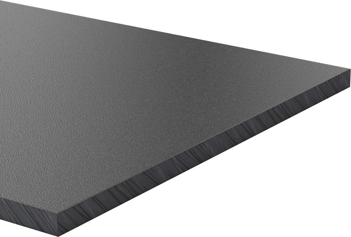 Yüksek Mukavemetli Cam Elyaf Takviyeli Polikarbonat Levha, Darbeye Dayanıklı, 12" x 24" x 1/2"