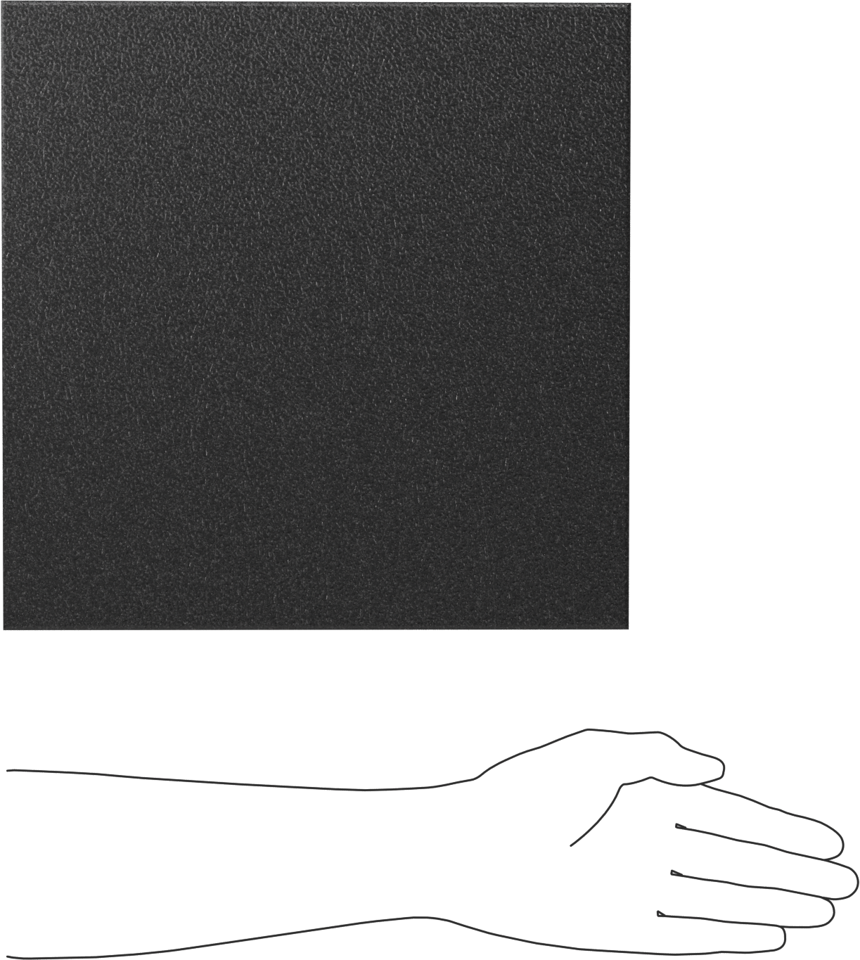 Yüksek Mukavemetli Cam Elyaf Takviyeli Polikarbonat Levha, Darbeye Dayanıklı, 12" x 12" x 2"