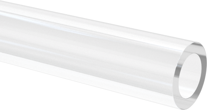 Şeffaf Selüloz Tüp, 3/8" OD x 1/4" ID, 6 Fit Uzunluk
