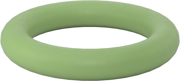 Kolay Takılan Yağa Dayanıklı Buna-N O-Ringler, PTFE Kaplı, 3/32 Kesirli Genişlik, Dash No. 111