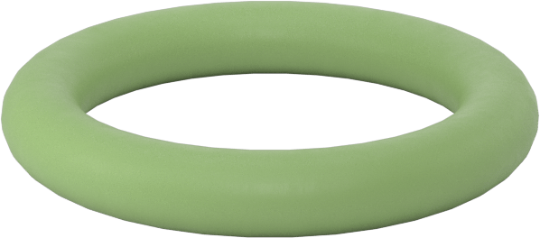 Kolay Takılan Yağa Dayanıklı Buna-N O-Ringler, PTFE Kaplı, 3/32 Kesirli Genişlik, Dash No. 112