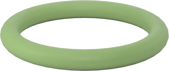 Kolay Takılan Yağa Dayanıklı Buna-N O-Ringler, PTFE Kaplı, 1/8 Kesirli Genişlik, Dash No. 213