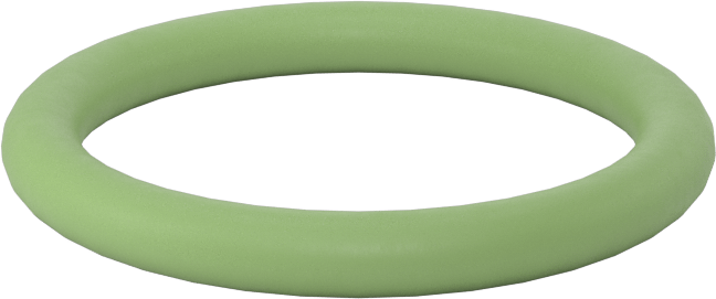Kolay Takılan Yağa Dayanıklı Buna-N O-Ringler, PTFE Kaplı, 1/8 Kesirli Genişlik, Dash No. 214